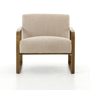 Jules Chair-Stonewash print ecru