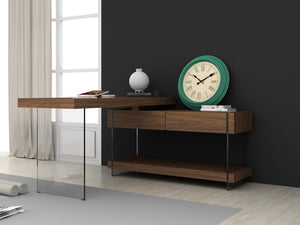 Tayla Desk White High Gloss