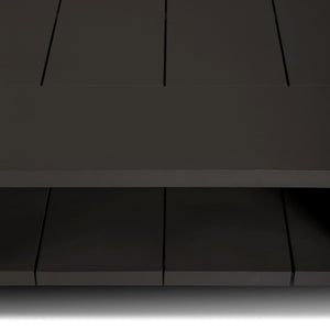 Roca Outdoor Metal Coffee Table - Bronze