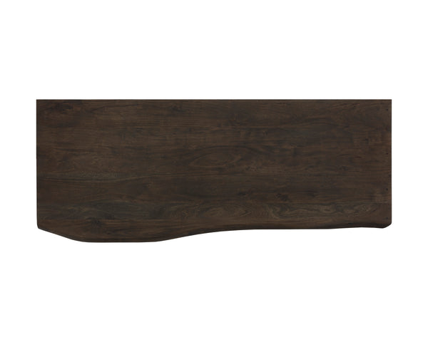 LEWIS DESK - DARK BROWN