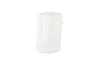 Log Stool, Gel Coat White, Small