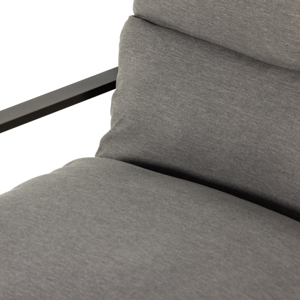 Avon Outdoor Sling Chair In Charcoal
