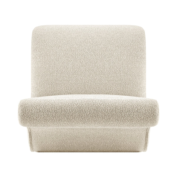 Lucius Boucle Accent Chair, Milford Beige 