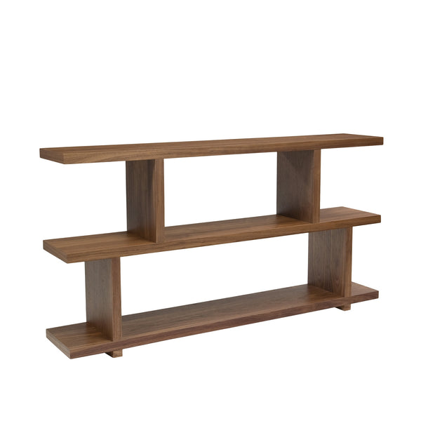 Miri Small Brown Shelf - Mid-Century Modern Design