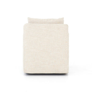Banks Swivel Chair In Cambric Ivory