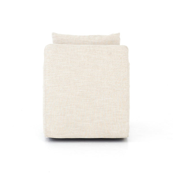 Banks Swivel Chair In Cambric Ivory