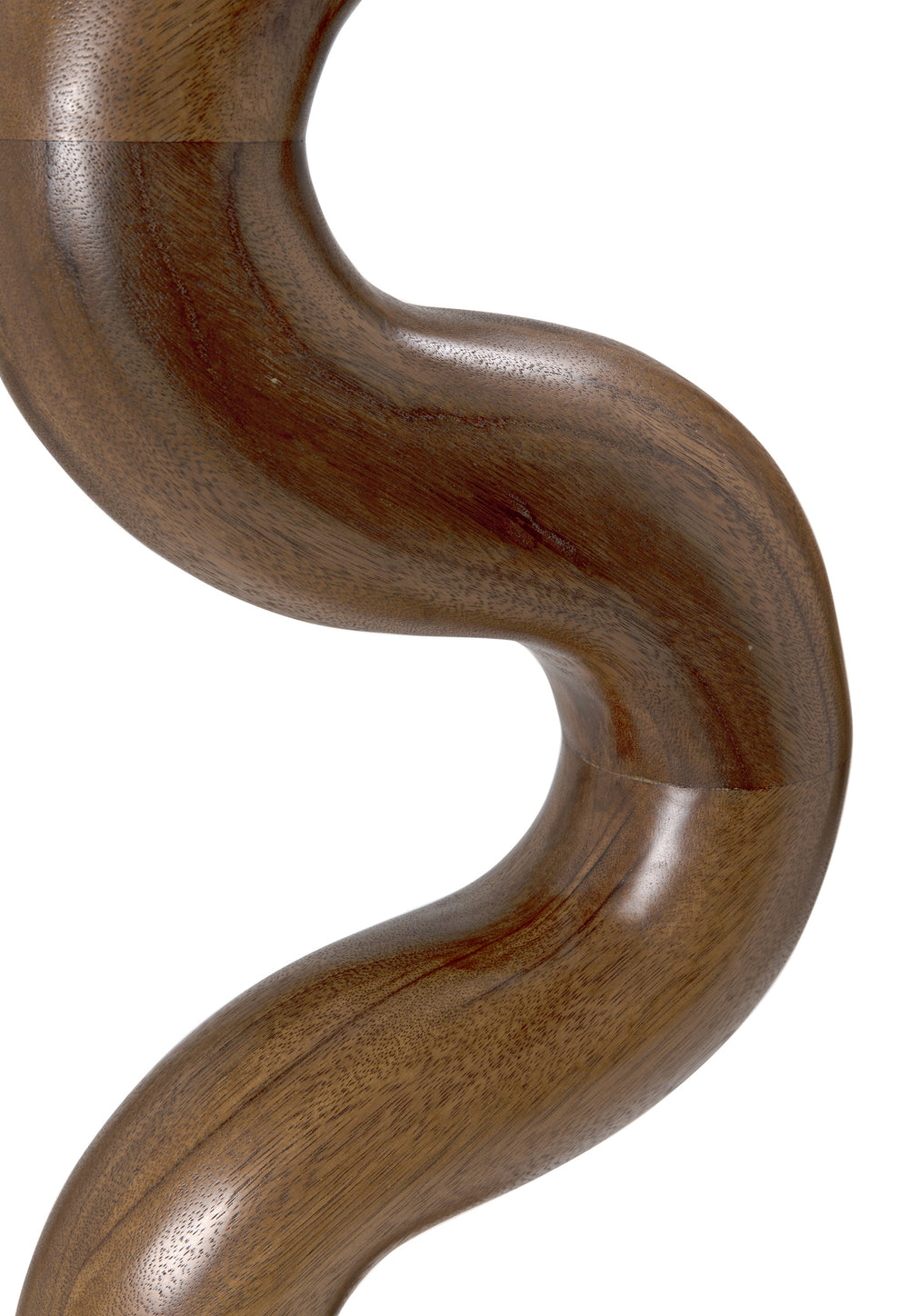 Asclepius Dark Walnut Sculpture