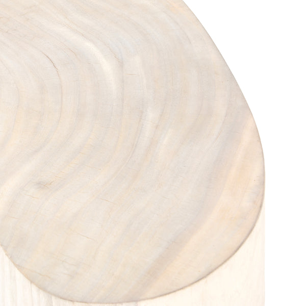 Avett Coffee Table Short Piece In Bleached