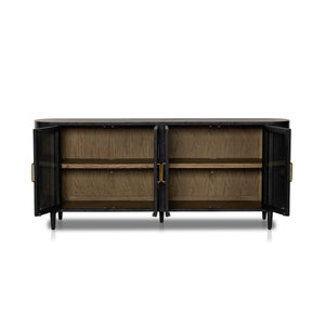 Tolle 82" Sideboard In Drifted Oak Solid