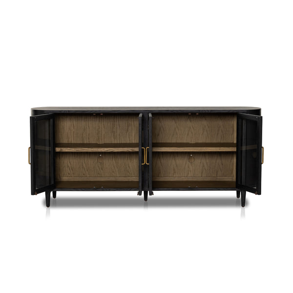 Tolle 82" Sideboard In Drifted Oak Solid