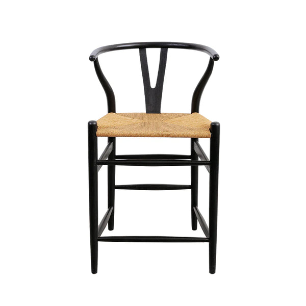 Wishbone Counter Stool - Black
