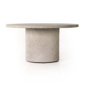 Otero Round Outdoor Dining Tbl 60 In White