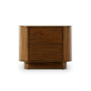 Paden Nightstand - Seasoned Brown Acacia