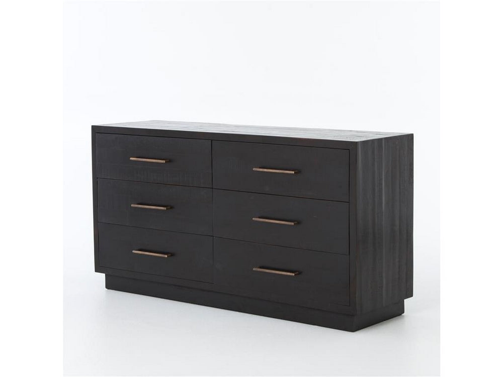 Suki 6 Drawer Dresser- Burnished Black