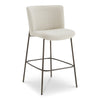 Moe's Early Bar Stool in Beige Performance Fabric