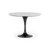 Powell Bistro Table In 42" In White Marble
