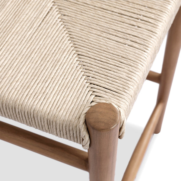 Lomas Bar + Counter Outdoor Stool - Vintage White