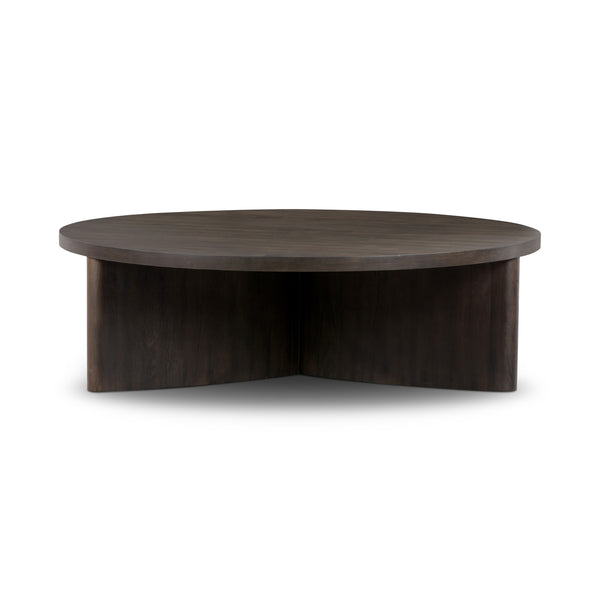 Toli Coffee Table In Wood - Smoked Black
