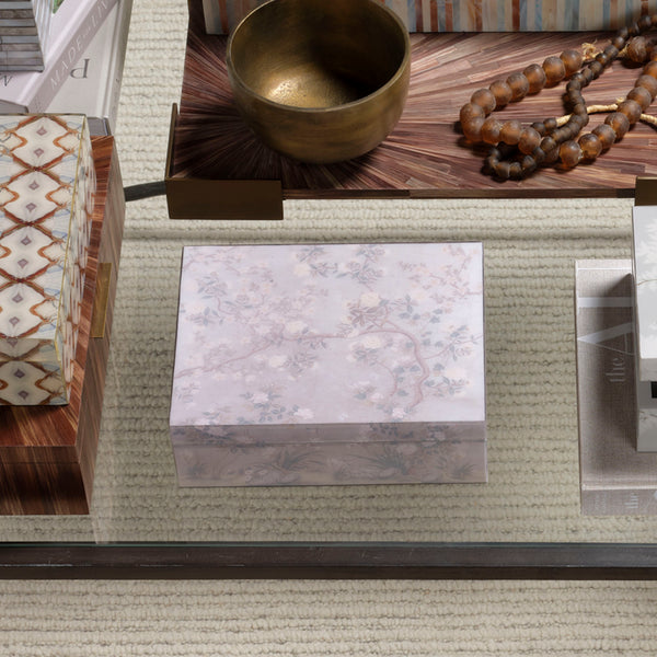 Garland Decorative Box, Lavender