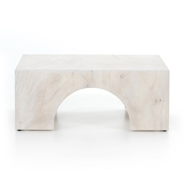 Fausto Coffee Table In Bleached Guanacaste