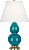 Peacock Small Double Gourd Accent Lamp
