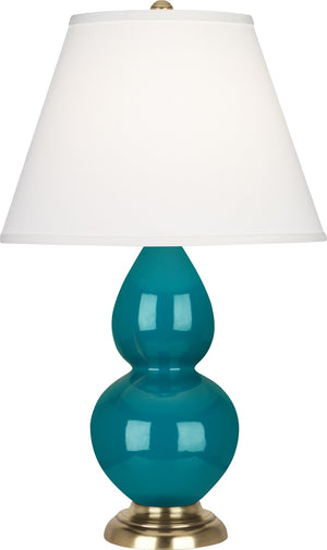 Peacock Small Double Gourd Accent Lamp