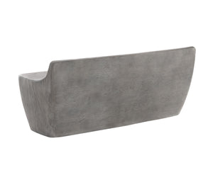 LEDGER BENCH - ASH GREY WOOD LOOK