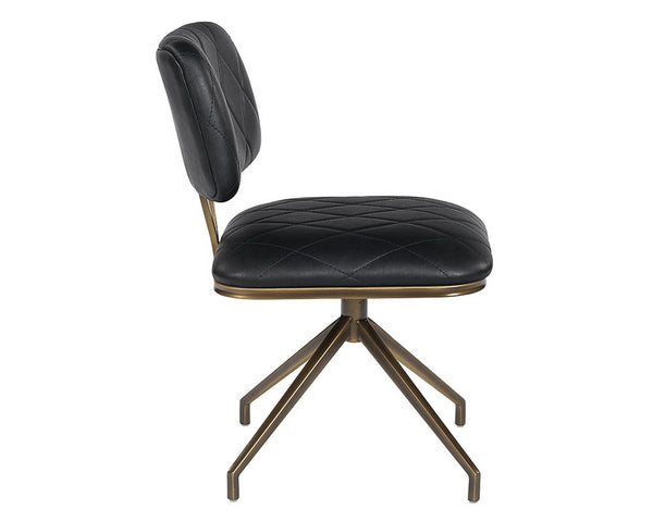 Virtu Swivel Chair - Bravo Black