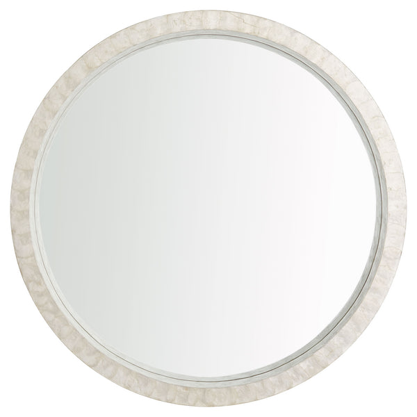 Triton Round Mirror|Wh-Lg