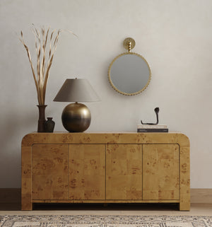 Jenson Media Console In Natural Poplar