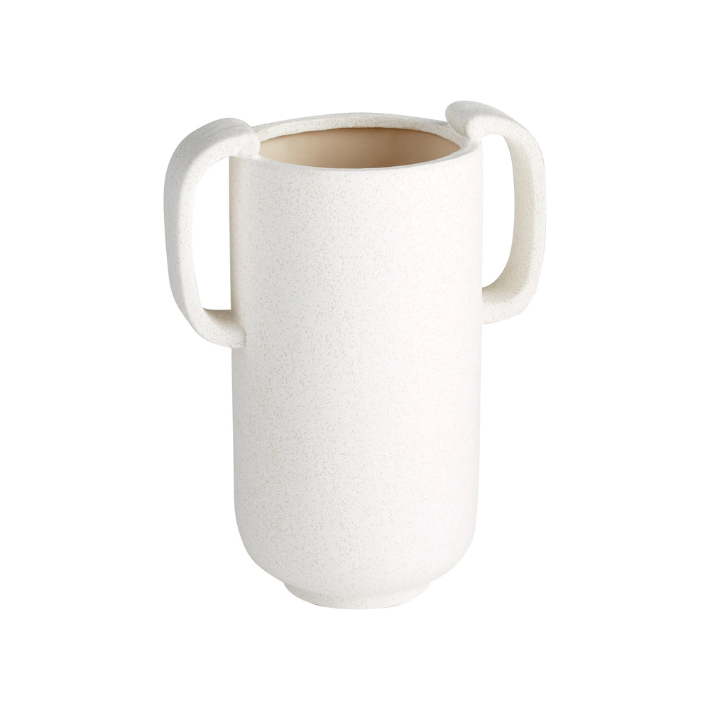 Dusty Miller Vase | White - Large