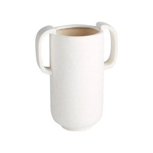 Dusty Miller Vase | White - Large