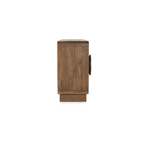 Vally Solid Wood 6 Drawer Buffet with Magnetic Doors