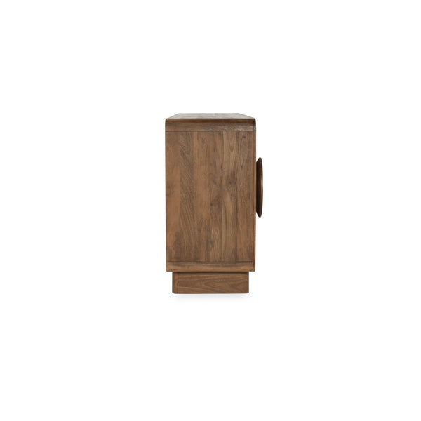 Vally Solid Wood 6 Drawer Buffet with Magnetic Doors