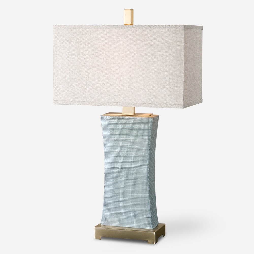 Cantarana Blue Gray Table Lamp