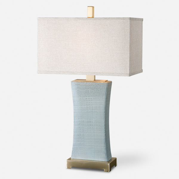 Cantarana Blue Gray Table Lamp