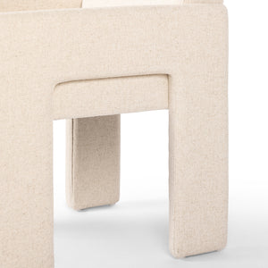 Amur Dining Armchair in Natural Antwerp