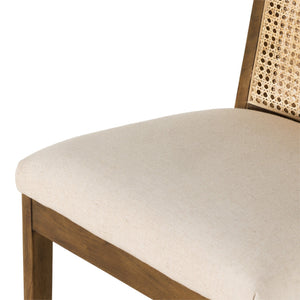 Antonia Cane Armless Bar + Counter Stool - Savile Flax