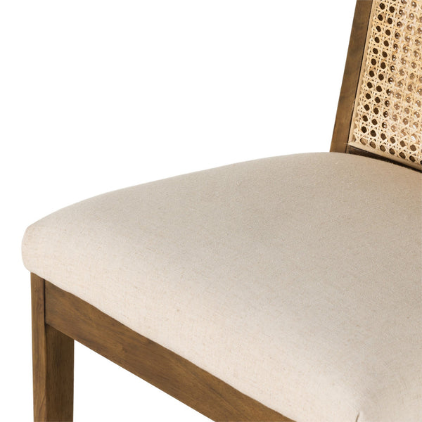 Antonia Cane Armless Bar + Counter Stool - Savile Flax