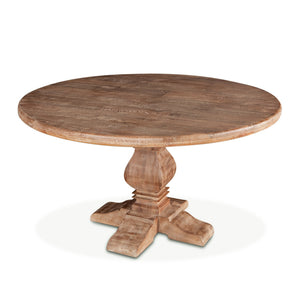 San Rafael 48" Round Dining Table Antique Oak