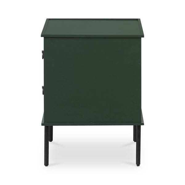 Reagan Nightstand with Metal Handles