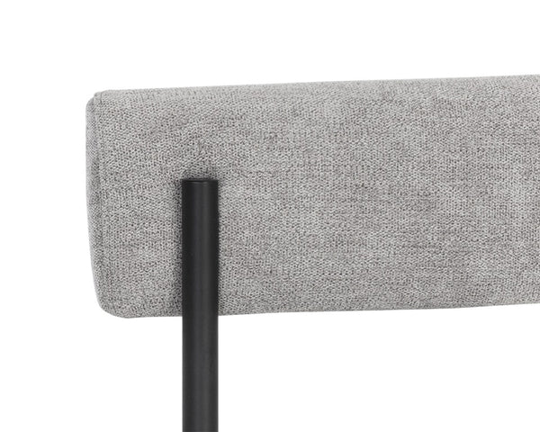 Seneca Dining Chair - Black - Polo Club Stone