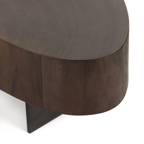 Avett Coffee Table - Smoked Guanacaste Oyster