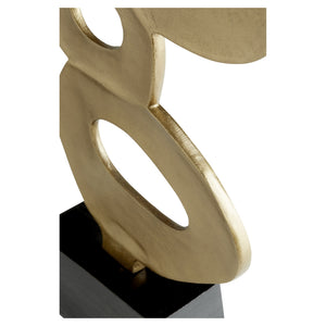 Chellean Lux #2 Sculpture in Gold