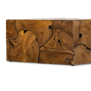 Tomlin Outdoor Bunching Table In Teak Root