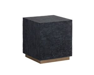 Newbury Side Table - Black Slate
