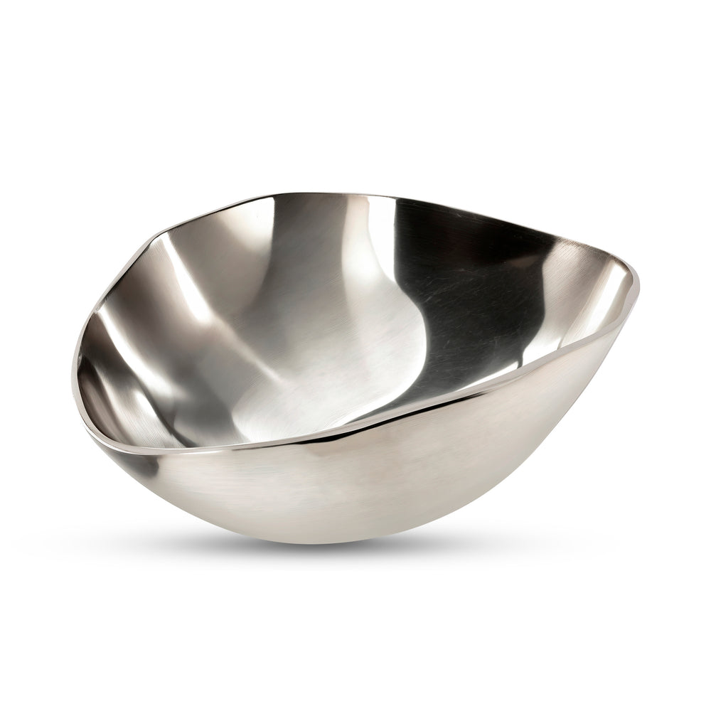 Moe's Forde Decorative Bowl in Silver