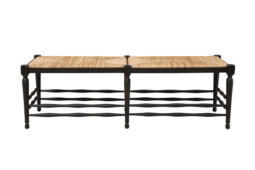 Black Reed Bench