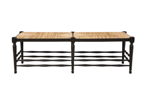 Black Reed Bench