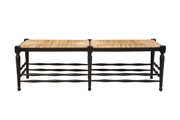 Black Reed Bench